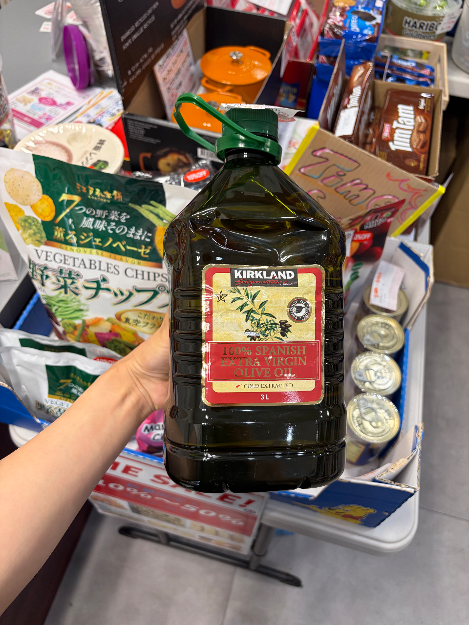 KL100%SPANISH EXTRA VIRGIN OLIVEOIL 2748g